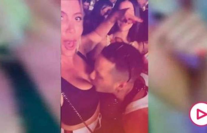 Drama! A stranger approached and kissed her on her bare breast! Wanda shocked everyone, and Icardi … (video)