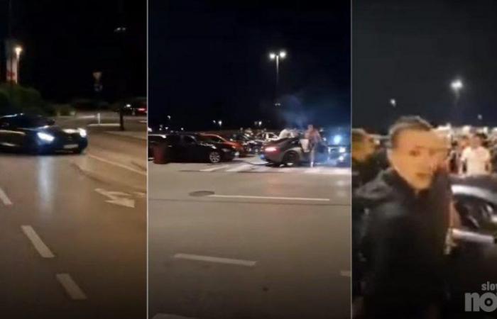 Jan sat behind the wheel of a Mercedes and drove into people at high speed in front of the shopping center (VIDEO)